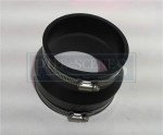 4" Rubber Coupling 110mm PVC Soil Drain Pipe Coupler -Repair Fitting With Clips - Image 3