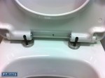V&B Villeroy Boch Subway ALTERNATIVE Soft Close Toilet Seat - White - Image 4