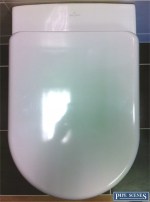V&B Villeroy Boch Subway ALTERNATIVE Soft Close Toilet Seat - White - Image 6