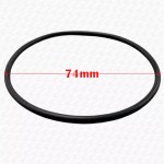 74mm Rubber O Ring Washer ONLY for 90mm Shower Waste Trap Dip Tube - Image 2