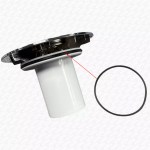 75mm Rubber Square Washer ONLY for 90mm Shower Waste Trap Dip Tube