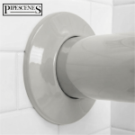Talon 110mm Grey Soil Pipe Cover | 170mm Wide Decorative Floor & Wall Collar
