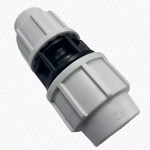 Plasson MDPE Blue Water Main Pipe Reducer Adaptor 25mm x 20mm - Image 3