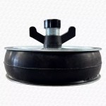 6" - METAL - Test Bung Drain Testing Water Test Air Test Butterfly Screw Plug - Image 2