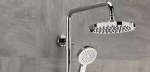Sagittarius ERGO Rigid Riser Shower Rail with Diverter & 200mm Head RR/663/C - Image 3
