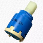 SMR0320 Blue 25mm Mini Ceramic Disc Basin Sink Tap Valve Cartridge - Mono