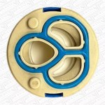 SMR0320 Blue 25mm Mini Ceramic Disc Basin Sink Tap Valve Cartridge - Mono - Image 4