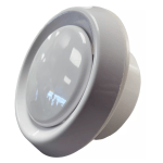Extractor Fan Ventilation Inlet Outlet Duct Vent White 5"