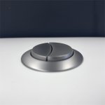 Gunmetal Finish Toilet Push Button for Mechanical Top Flush Valve Dual Flush - Image 2