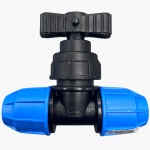 20mm Blue MDPE Water Pipe Stopcock Stop Cock Tap for Water Main - Image 4