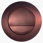 Brushed Bronze Copper Toilet Push Button to fit Roper Rhodes Tavistock Vortex - Image 4