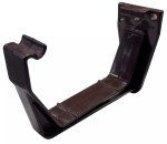 Polypipe RS209 Square Gutter Fascia Bracket Clip for Square Gutter Brown