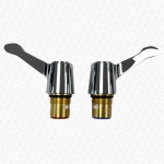 3/4" Lever Tap Reviver Kit for Bath Taps Ceramic Disc Quarter Turn Metal Heads