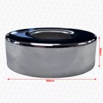 3/4" x 1/2" Dog Leg Offset Shower Valve Fixings for Bar Valves PAIR with Shrouds - Image 3