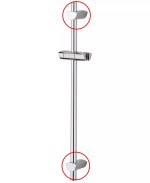 Pair of Bristan Evo Shower Slide Rail End Fixing Brackets SK100053 - Image 2