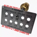 Burlington SP67 Ceramic Disc Bath Tap Cartridge Valve — 1/4 Turn HOT - Image 3