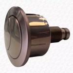Brushed Copper Toilet Push Button for Cable Type Flush Valve Cistern Dual Flush