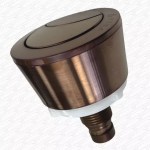Brushed Copper Toilet Push Button for Cable Type Flush Valve Cistern Dual Flush - Image 9