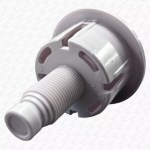 Gloss White Toilet Push Button for Cable Type Flush Valve Cistern Dual Flush - Image 6