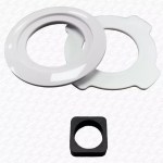 Gloss White Toilet Push Button for Cable Type Flush Valve Cistern Dual Flush - Image 8