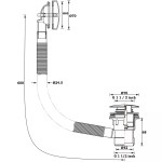 Bristan Clicker Bath Waste Chrome W BATH03 C Click Clack Chrome Finish - Image 3