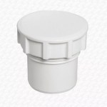 WHITE 32mm 36mm Glued Screw Cap Waste Pipe Screwed Access Rodding Eye