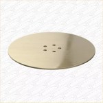 Spare Brass Brushed Brass Finish Shower Waste Top 110mm Replacement 11cm