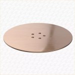 Viva Brushed Copper 110mm Replacement Shower Waste Top (WTSH90BC)