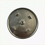 Spare Brass Brushed Nickel Finish Shower Waste Top 110mm Replacement 11cm - Image 2