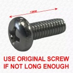 Spare Brass Matt Black Finish Shower Waste Top 110mm Replacement 11cm - Image 3