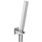 JTP Square Shower Kit with Integrated Outlet and Handset