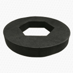 Flat Foam Hex Doughnut Seal Washer | 125mm WC Cistern Donut