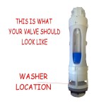 Roca NEXO Flush Valve Washer Rubber Seal Diaphragm Washer - Image 2