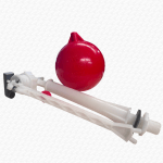 Macdee Bottom Entry Offset Toilet Filling Valve Inlet Valve Float Valve 1/2" & Float Kit - Image 3