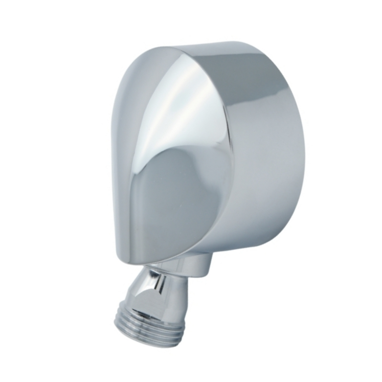 Hansgrohe FixFit E 27505000 Chrome Wall Outlet Elbow Swivel Shower Hose ...