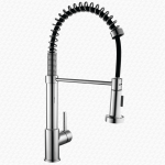 Kartell Flex Modern Mono Kitchen Sink Mixer Tap with Pull Out Spray Head KST001