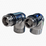 Burlington Avon Shower Optional Pair of Chrome Elbows SP714 - Image 2