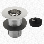 Belfast Sink Waste Unslotted No Overflow for Ceramic Sink with 50mm Hole