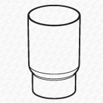 Geberit 242.310.00.1 Low Flush Beaker Adaptor for UP200 Cistern - Image 3