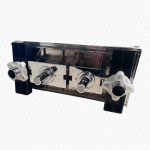 Britton Aqua Cabinets Slimline Cable Dual Flush Plate from W32A Cistern 200mm x 90mm - Image 5