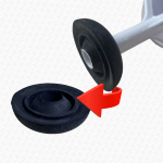 Dudley SYVAC Syphonic Aspirator Rubber Washer Seal for Siphonic Toilet Pans