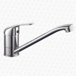 Kartell G4K Modern Mono Kitchen Sink Mixer Tap - Single Lever in Chrome KST012