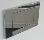 Geberit Bolero Flush Plate 115.777.21.1 Actuator Plate Chrome Finish 246mm x 164mm - Image 2