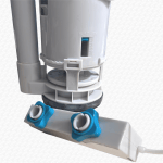 Britton Aqua Cabinets A2432 Cable Flush Valve Dual Flush from W32A Cistern - Image 2