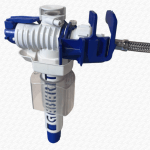 Geberit 243.408.00.1 Inlet Float Fill Valve with Blue Retaining Clip & Flexible Hose - Image 2