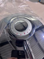 Mira Element Shower Concealing Plate & Handle CLEARANCE ITEM 6.1617.116.1.0 - Image 3