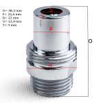 Roca Prada-T Diverter Knob Divertor Spare Part AG0005300R - Image 3