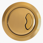 Brushed Brass Gold Macdee Kayla Flush Valve Spare Dual Flush Toilet Push Button - Image 2