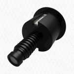 Matt Black Macdee Kayla Flush Valve Spare Dual Flush Toilet Push Button - Image 7