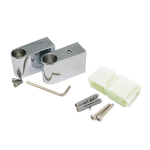 Mira L14D Slide Rail Support End Brackets 1703.201 with Mounting Pack 1703.194